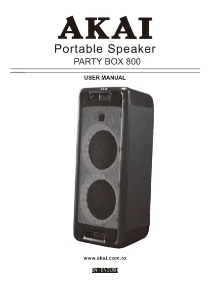 Akai Party Box 800