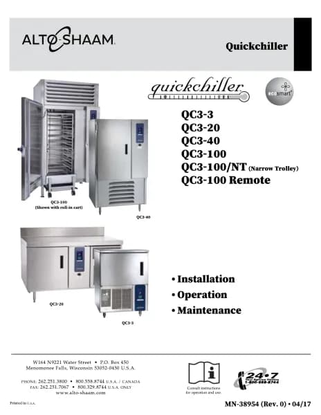 Alto-Shaam QC3-40