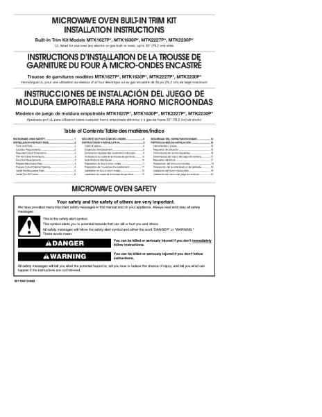 Amana MTK2227P