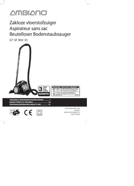Ambiano GT-SF-BVC-01
