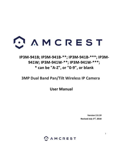 Amcrest IP3M-941B