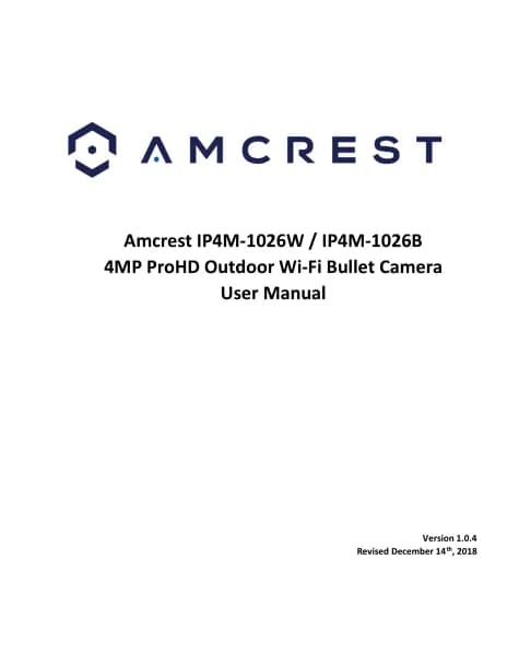 Amcrest IP4M-1026B