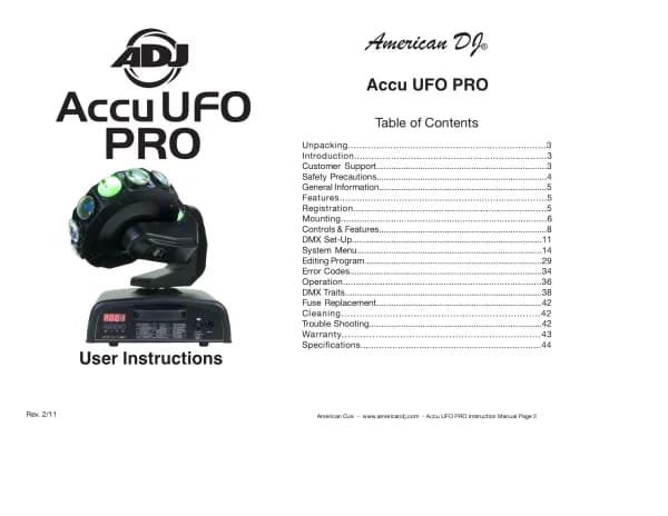 American Audio ACCU UFO PRO