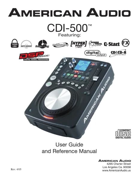 American Audio CDI-500