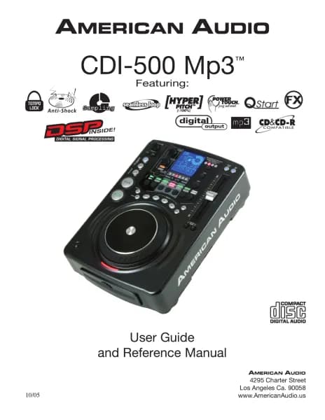 American Audio CDI-500 MP3