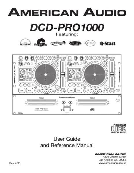 American Audio DCD-PRO1000