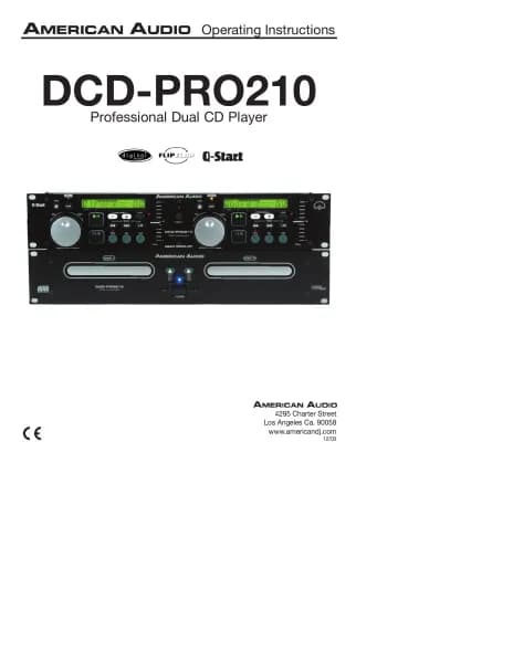 American Audio DCD-PRO210