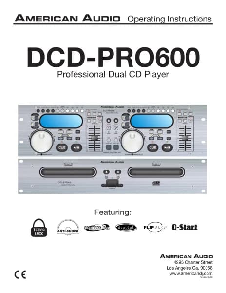 American Audio DCD-PRO600