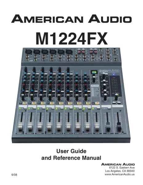 American Audio M1224FX