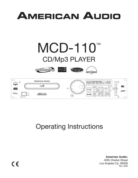 American Audio MCD-110