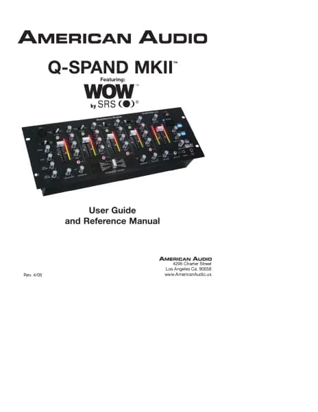 American Audio Q-SPAND MKII
