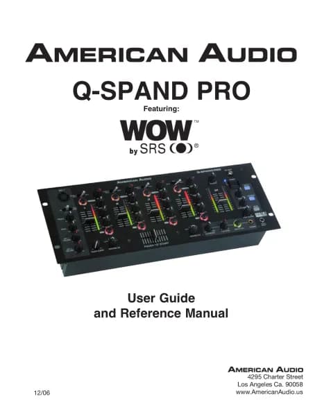 American Audio Q-Spand Pro