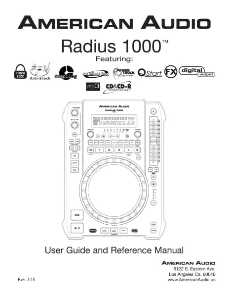 American Audio Radius 1000
