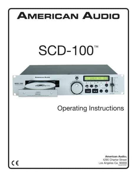 American Audio SCD-100