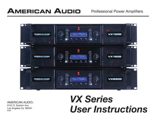 American Audio VX2500