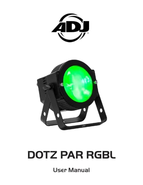 American DJ Dotz Par RGBL