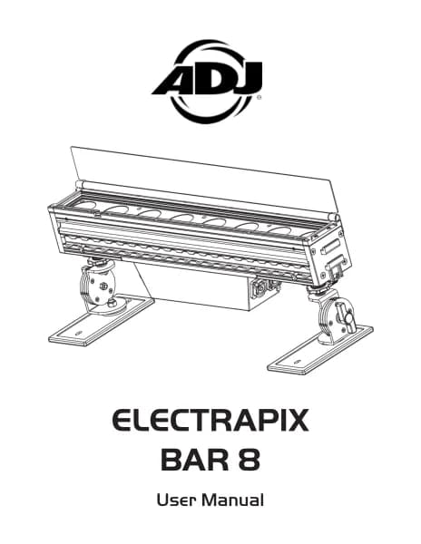 American DJ ElectraPix Bar 8