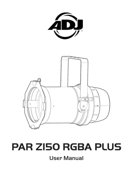 American DJ Par Z150 RGBA Plus