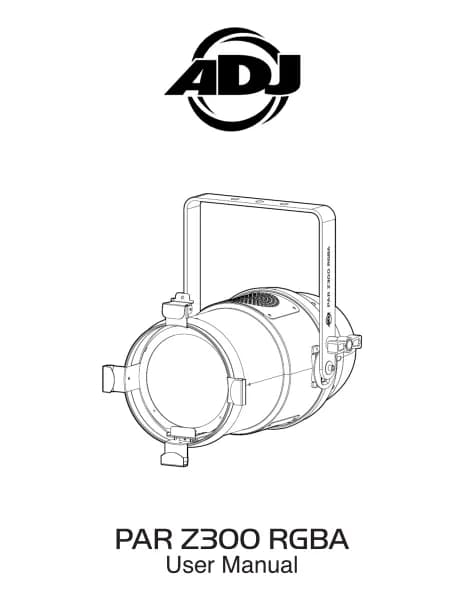 American DJ PAR Z300 RGBA