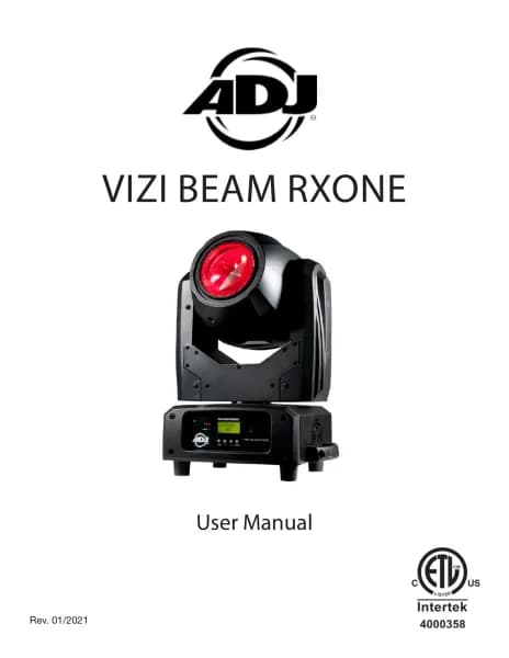 American DJ Vizi Beam RXONE