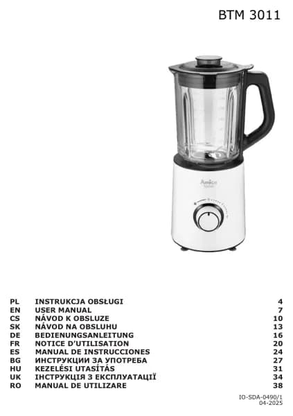 Amica BTM 3011