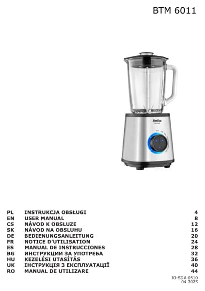 Amica BTM 6011