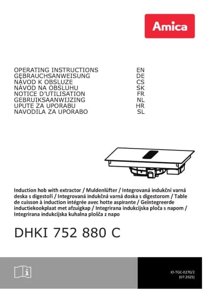 Amica DHKI 752 880 C