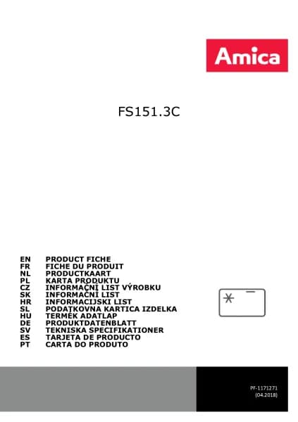Amica FS151.3C