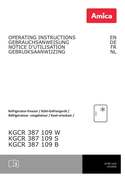 Amica KGCR 387 109 W