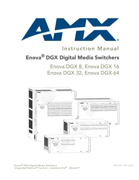 AMX Enova DGX-O-DXF-SMD