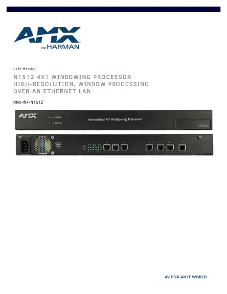 AMX NMX-WP-N1512