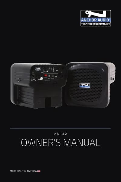 Anchor Audio AN-30U2BT