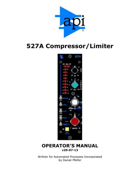 API Audio 527A