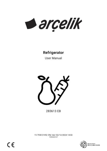 Arcelik 283613 EB