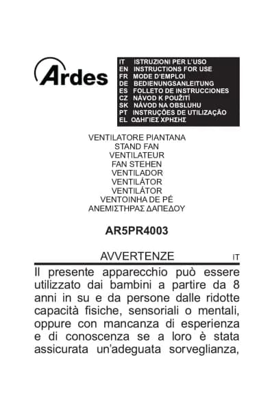 Ardes Huracan AR5PR4003