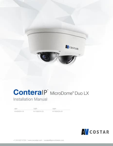 Arecont Vision MicroDome Duo AV4956DN-28