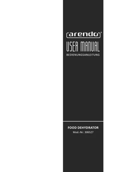 Arendo Dehydrator Professional 307445