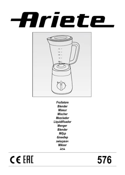 Ariete Frullatore 576
