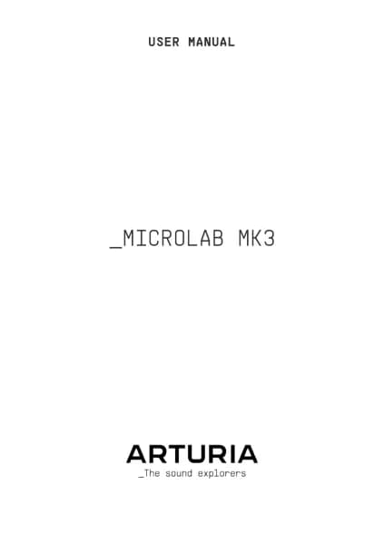 Arturia MicroLab MkIII