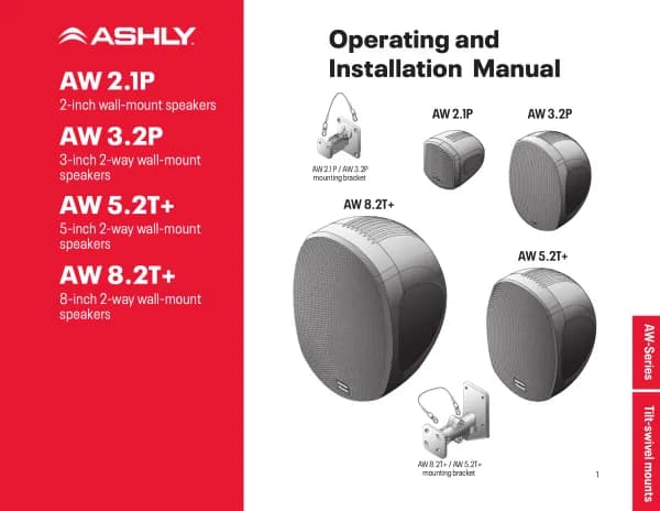 Ashly AW 8.2T+