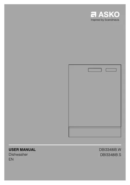 Asko DBI3348IB.W