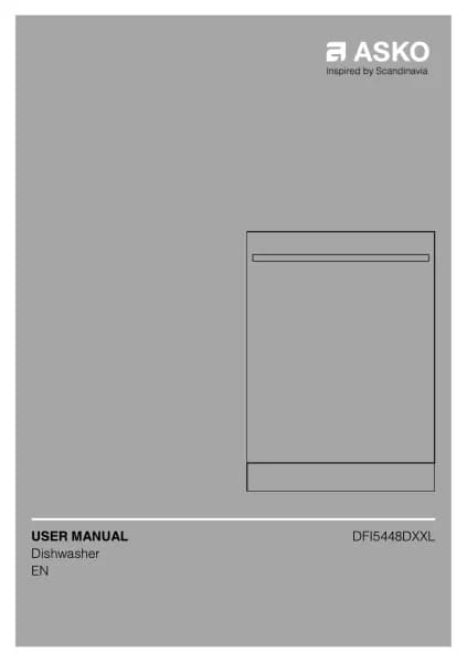 Asko DFI5448DXXL
