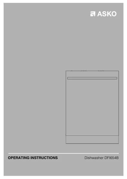 Asko DFI654B.AU