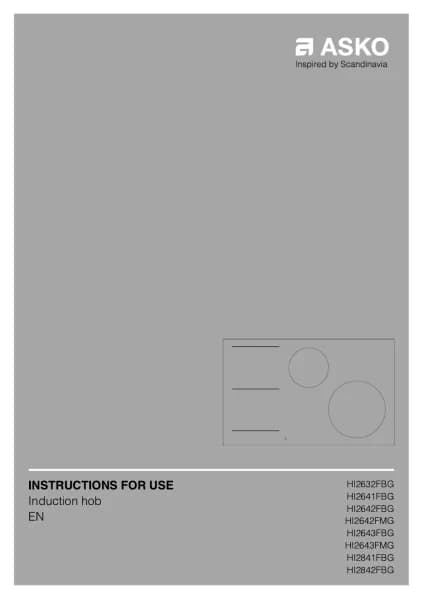 Asko HI2642FBG1