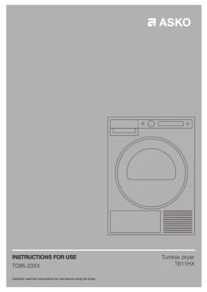 Asko T611HX.W