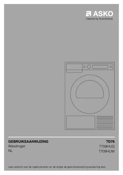 Asko T709HUW