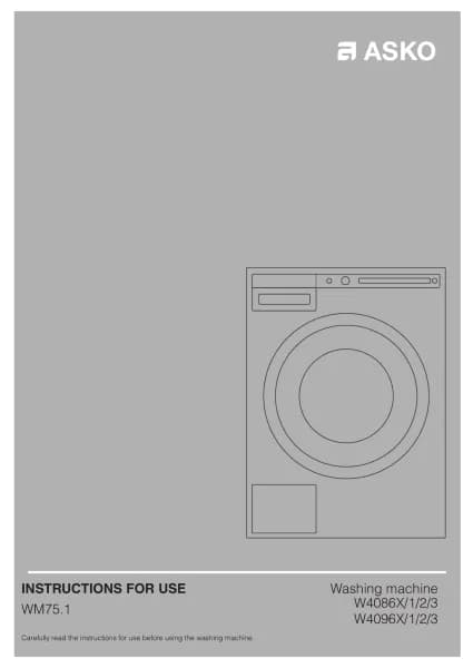 Asko W 4086 P.W