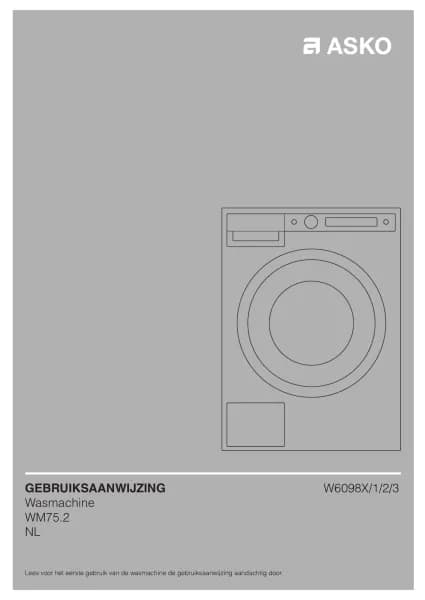 Asko W6098X.W/3
