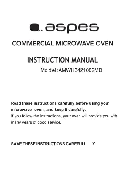 Aspes AMWH3421002MD