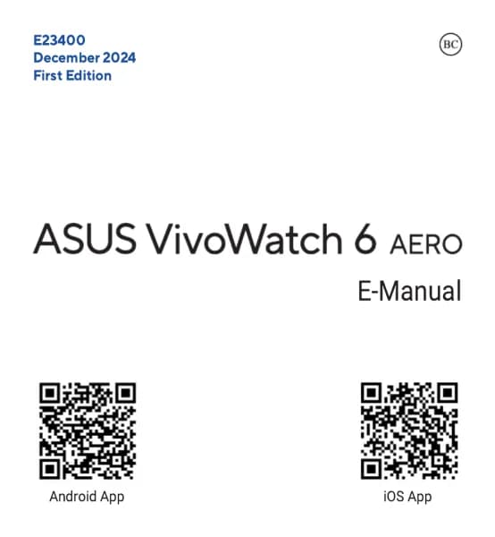 Asus VivoWatch 6 AERO